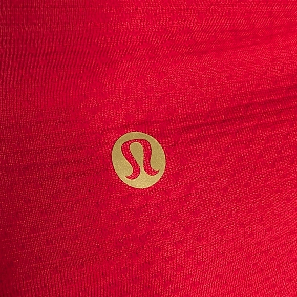 Lululemon Lunar New Year Swiftly Tech Long-Sleeve 2.0 *Waist Length Dark Red 2 - Picture 9 of 10